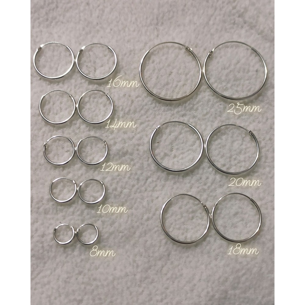 Argollas circular onix