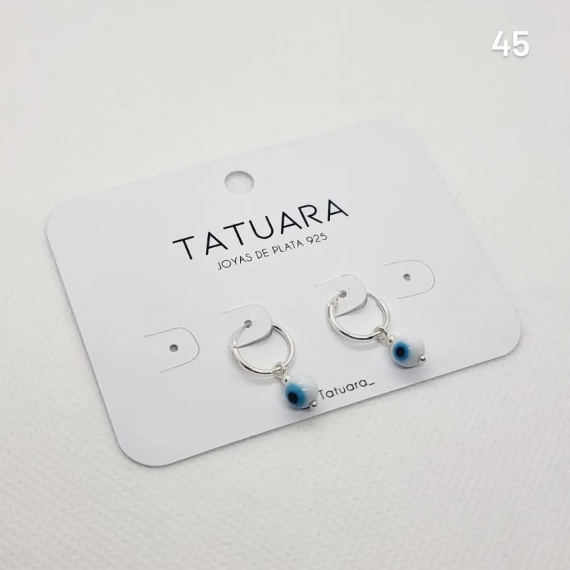 Argollas ojo turco(2)